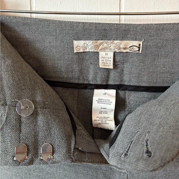 Dynamite Gray Trousers Size 11 - Picture 2 of 7